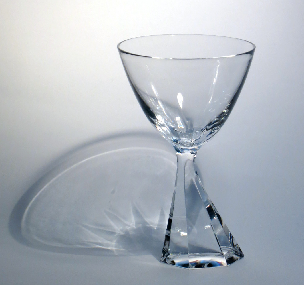 Peill Iris glatt Sektflöte Sektglas 21,5 cm Kristall Glas A.F Gangkofner Design 
