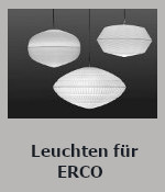 Leuchten Entwürfe für Erco